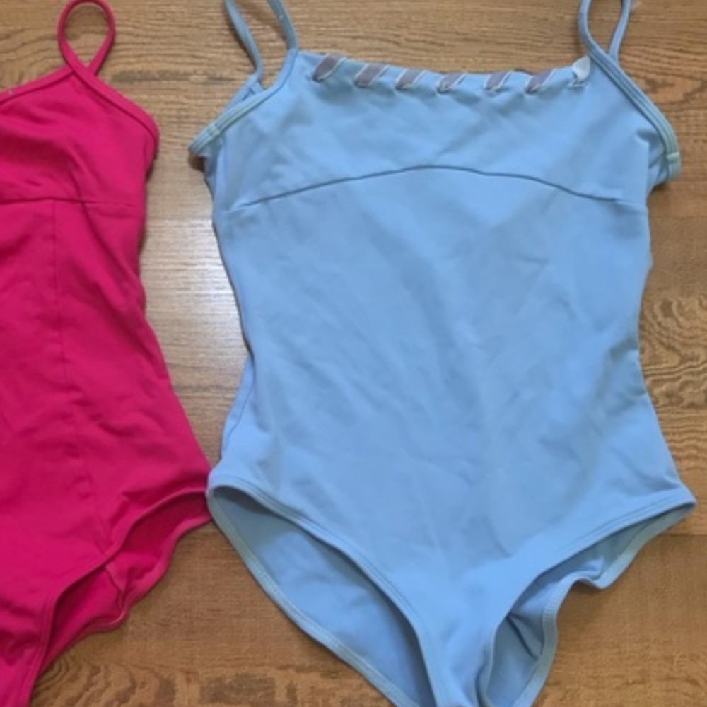 Bloch Light Blue Camisole Ballet Leotard